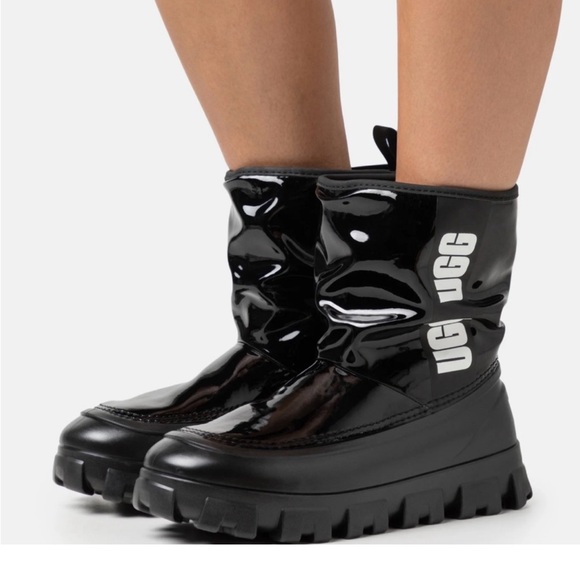 UGG Shoes - UGG Black Winter & Rain Boots